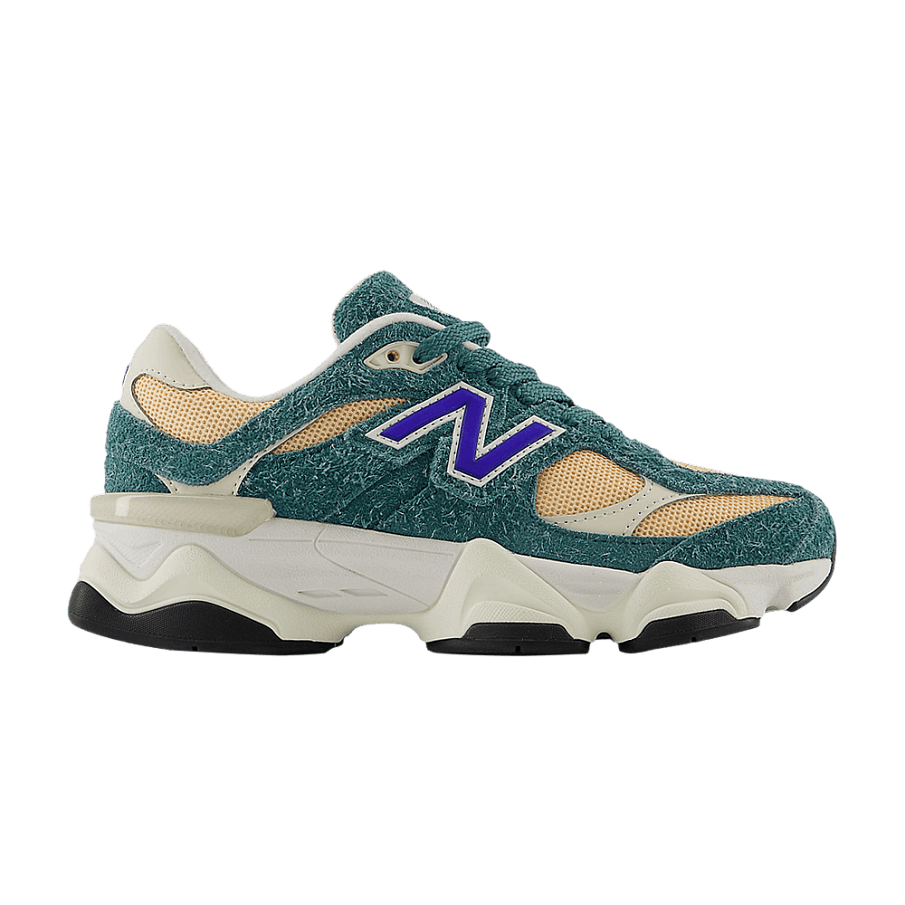 Фото № 1 с приближением к товару «‎New Balance 9060 Big Kid New Spruce Peach Blossom»