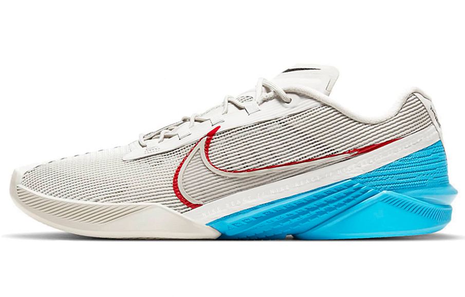 Фото № 1 с приближением к товару «‎Nike React Metcon Turbo GreyWhiteBlue»
