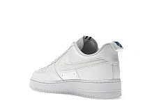 Фото № 6 с приближением к товару «‎Nike Air Force 1 Low Reflective Swoosh White Blue»