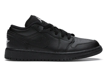 Jordan 1 Low Black (553560-006) - 1