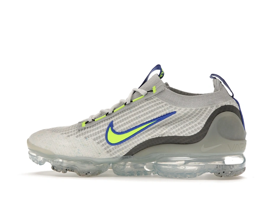 Фото № 6 с приближением к товару «‎Nike Air VaporMax 2021 White Royal Volt»