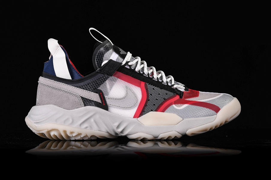 Фото № 4 с приближением к товару «‎Nike Air Jordan Delta Sports Casual Shoes greyredblack»