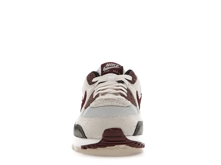 Фото № 2 с приближением к товару «‎Nike Air Max 90 Burgundy Crush Phantom (2022)»