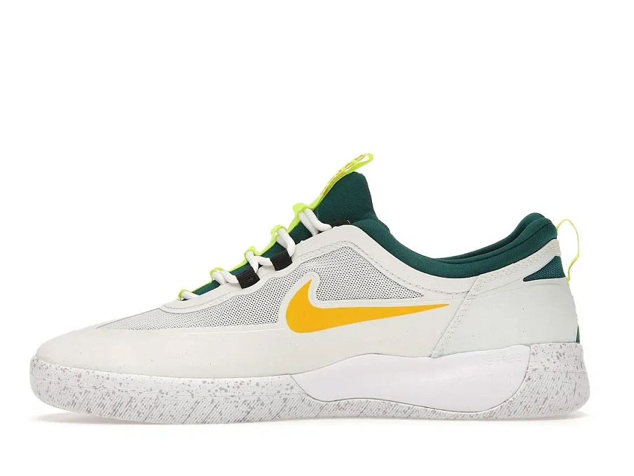 Фото № 3 с приближением к товару «‎Nike SB Nyjah Free 2 Summit White University Gold»