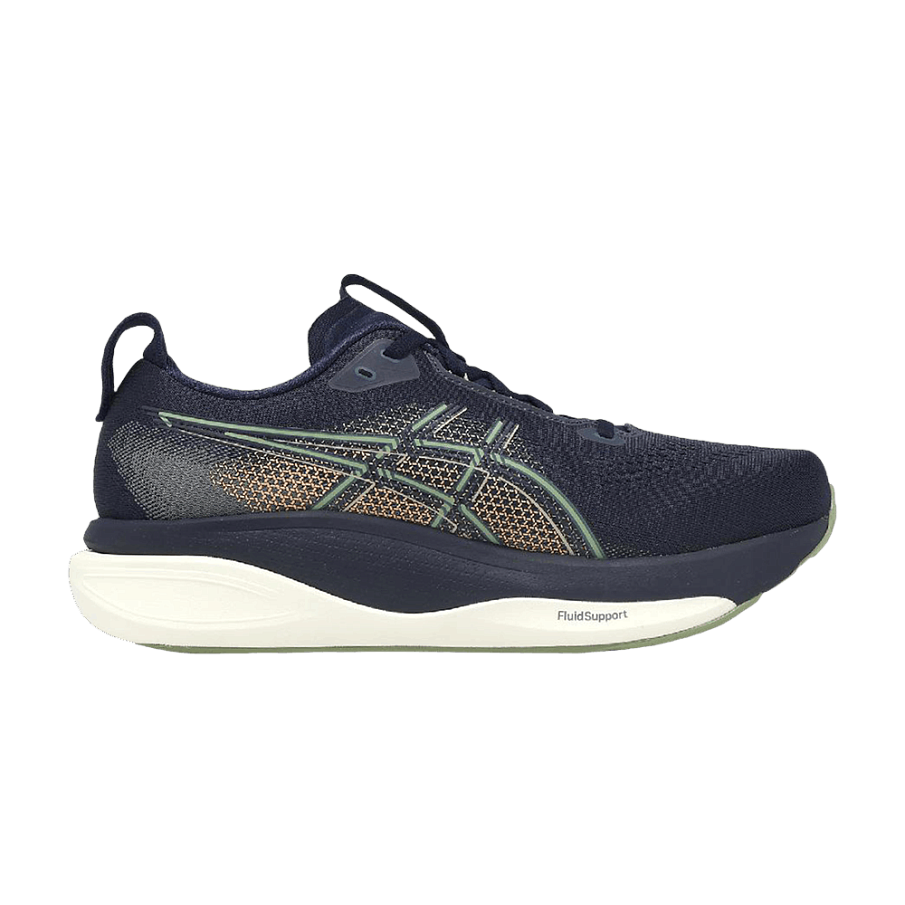 Фото № 1 с приближением к товару «‎ASICS Gel Kayano 33 2e Wide Midnight Khaki Green»