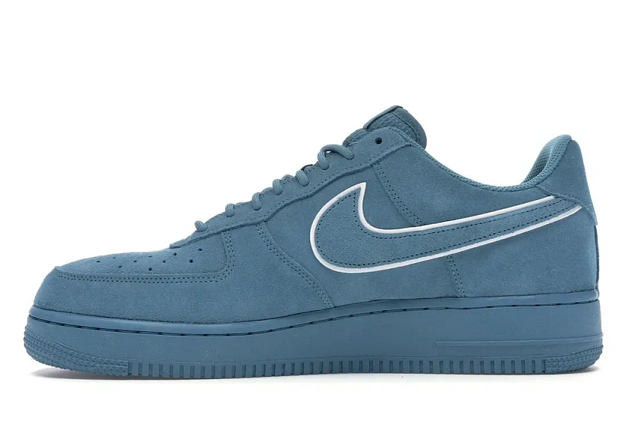 Фото № 3 с приближением к товару «‎Nike Air Force 1 Low '07 LV8 Suede Noise Aqua»