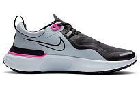 Фото № 2 с приближением к товару «‎Women Nike React Miler Shield Black Ash Pink»