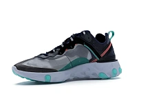Фото № 2 с приближением к товару «‎Nike React Element 87 Black Neptune Green»