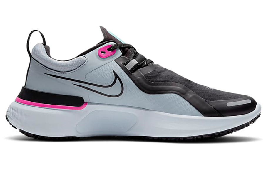 Фото № 2 с приближением к товару «‎Women Nike React Miler Shield Black Ash Pink»