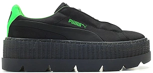 Puma Cleated Creeper Surf Rihanna Fenty Black Green 