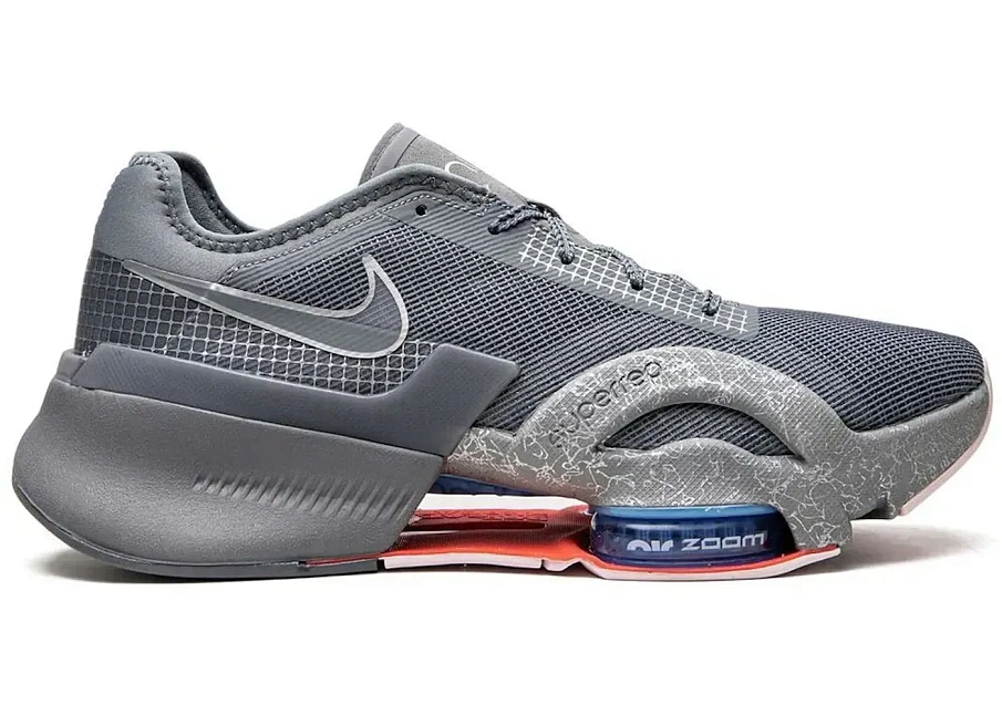 Фото № 1 с приближением к товару «‎Nike Air Zoom SuperRep 3 Cool Grey»