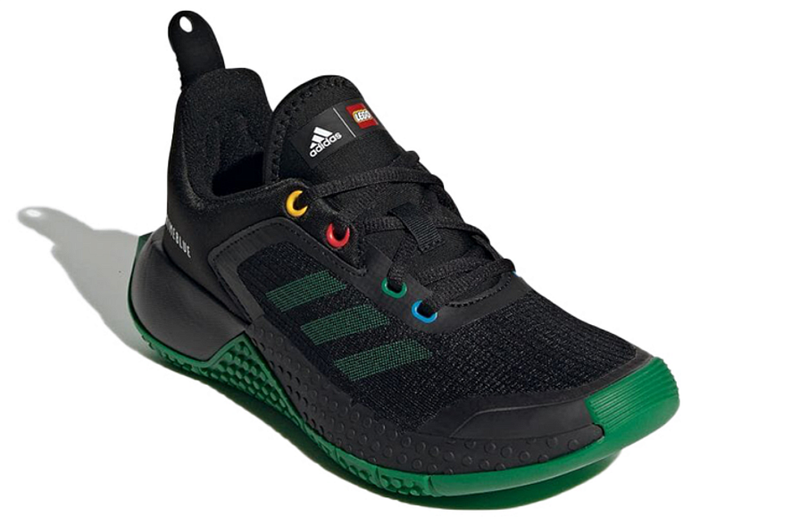 Фото № 3 с приближением к товару «‎Lego x adidas Classic Sport K BlackGreen»