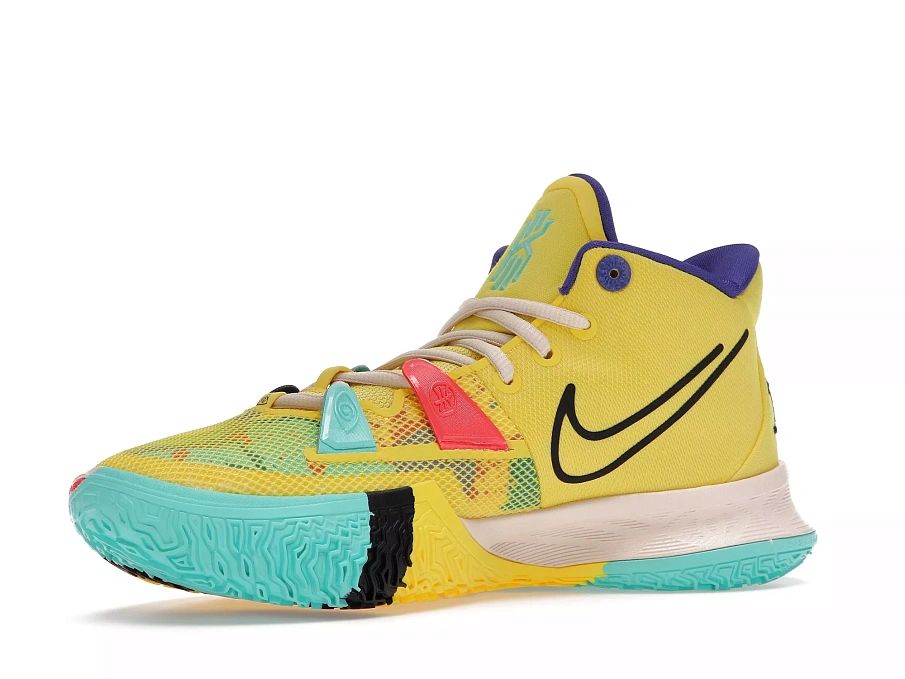 Фото № 2 с приближением к товару «‎Nike Kyrie 7 1 World 1 People Yellow»