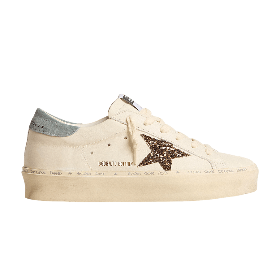 Фото № 1 с приближением к товару «‎Golden Goose Women's Hi Star LTD White Hazelnut Glitter»