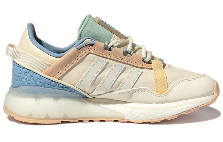 Фото № 2 с приближением к товару «‎adidas originals ZX 2K Boost Pure Low-Top Running Shoes BeigeYellow»