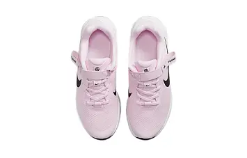 Nike Revolution 6 FlyEase (GS) Low-Top Running Shoes Pink (DD1113-608) - 6