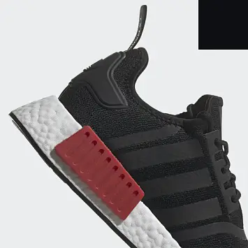  adidas originals NMDR1 Sports Casual Shoes BlackRedBlue - 5