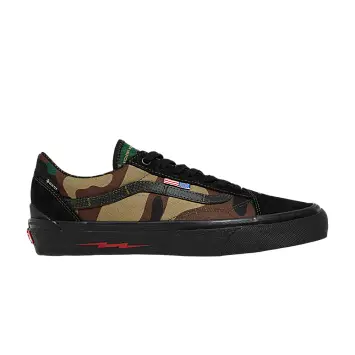 DEFCON x Vans Old Skool GTX Black Woodland Camo - 1