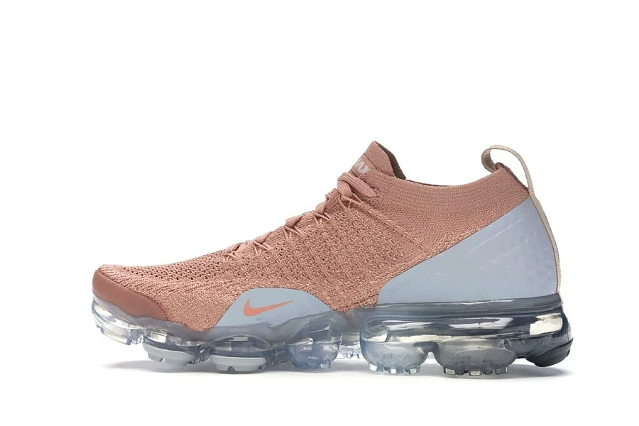 Nike air vapormax flyknit 2 rose gold sale