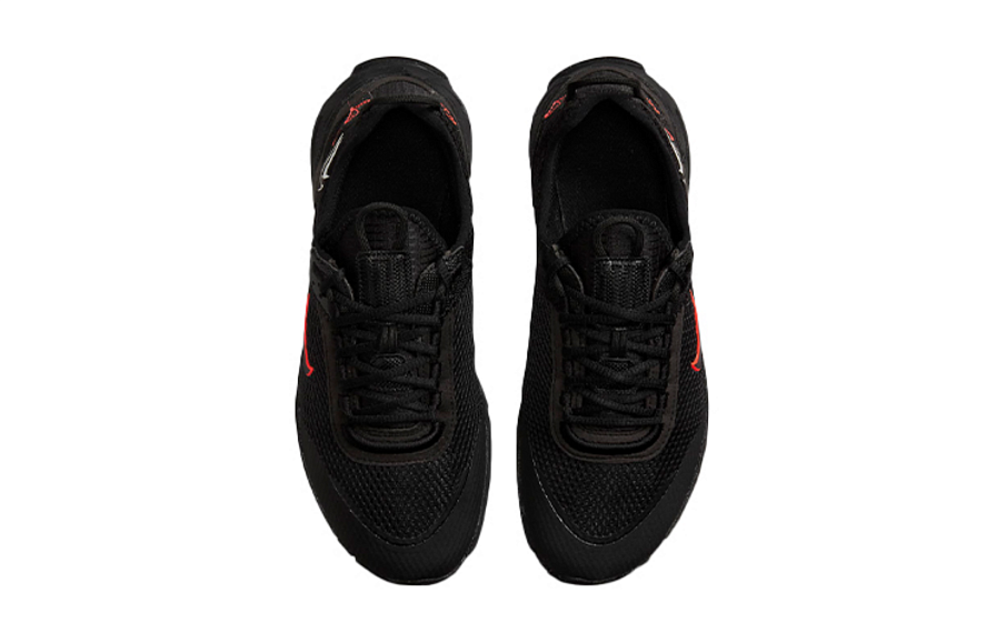 Фото № 4 с приближением к товару «‎(GS) Nike React Live Low-Top Running Shoes BlackRed»
