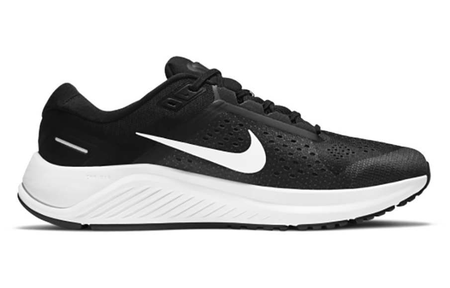 Фото № 2 с приближением к товару «‎Nike Air Zoom Structure 23 Running Shoes Black White»