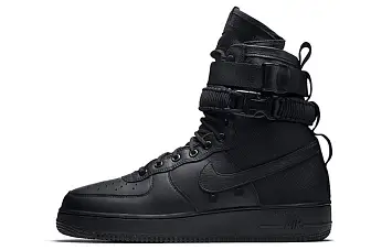 Nike SF Air Force 1 High Triple Black - 1