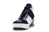 Фото № 4 с приближением к товару «‎Nike LeBron 5 White Navy Metallic Gold»