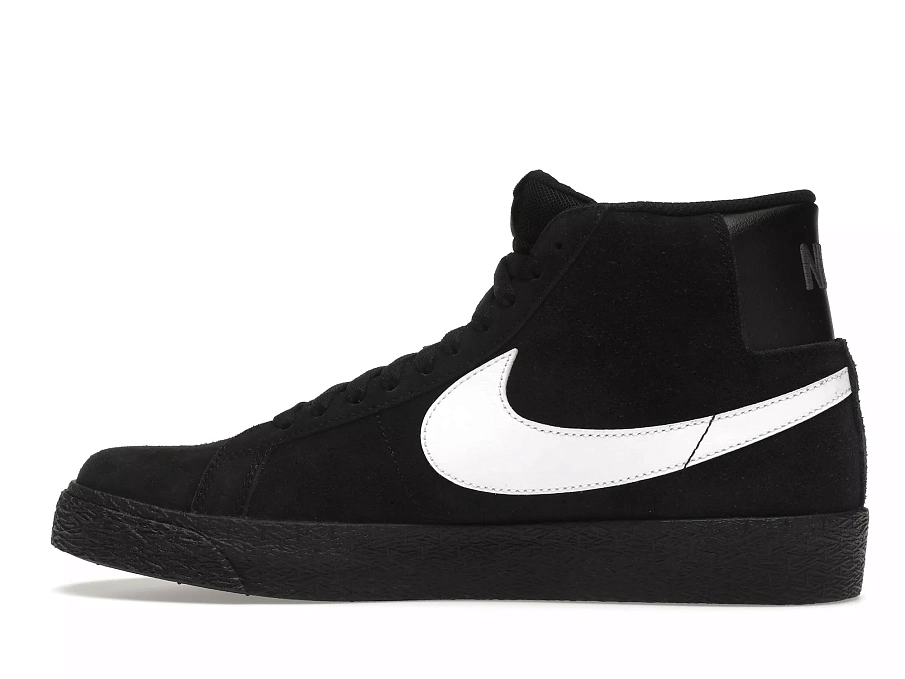 Фото № 4 с приближением к товару «‎Nike SB Zoom Blazer Mid Black White»