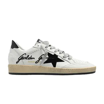 Golden Goose Women's Ball Star White Black Embellishment - 1
