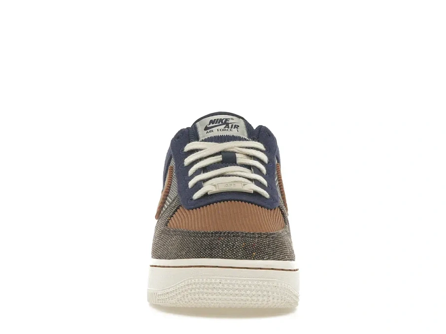 Фото № 2 с приближением к товару «‎Nike Air Force 1 Low '07 PRM Tweed Midnight Navy Corduroy»