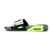Фото № 6 с приближением к товару «‎Nike Air Max 90 Slide Smoke Grey Volt Black»