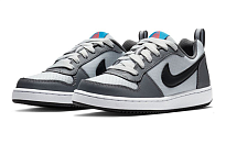 Фото № 3 с приближением к товару «‎Nike Court Borough Low (GS) Shoes GreyBlackBlue»