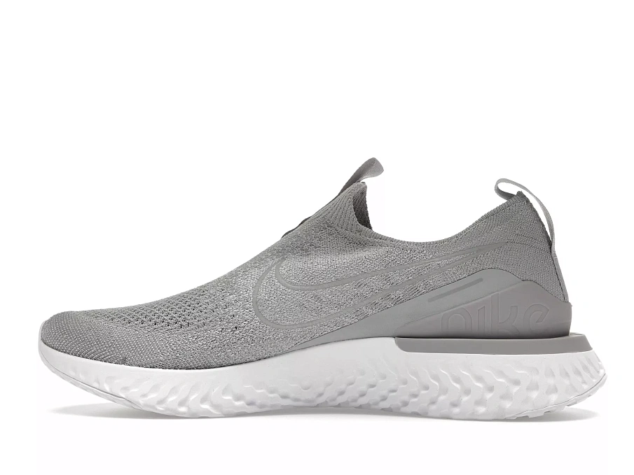 Фото № 4 с приближением к товару «‎Nike Epic Phantom React Flyknit Wolf Grey»