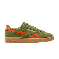 Фото № 1 с приближением к товару «‎Reebok Club C Grounds Uk Deep Olive/Pump Orange/Gum»