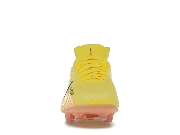 Nike Zoom Mercurial Superfly 9 Elite AG-Pro Yellow Strike Sunset Glow - 2