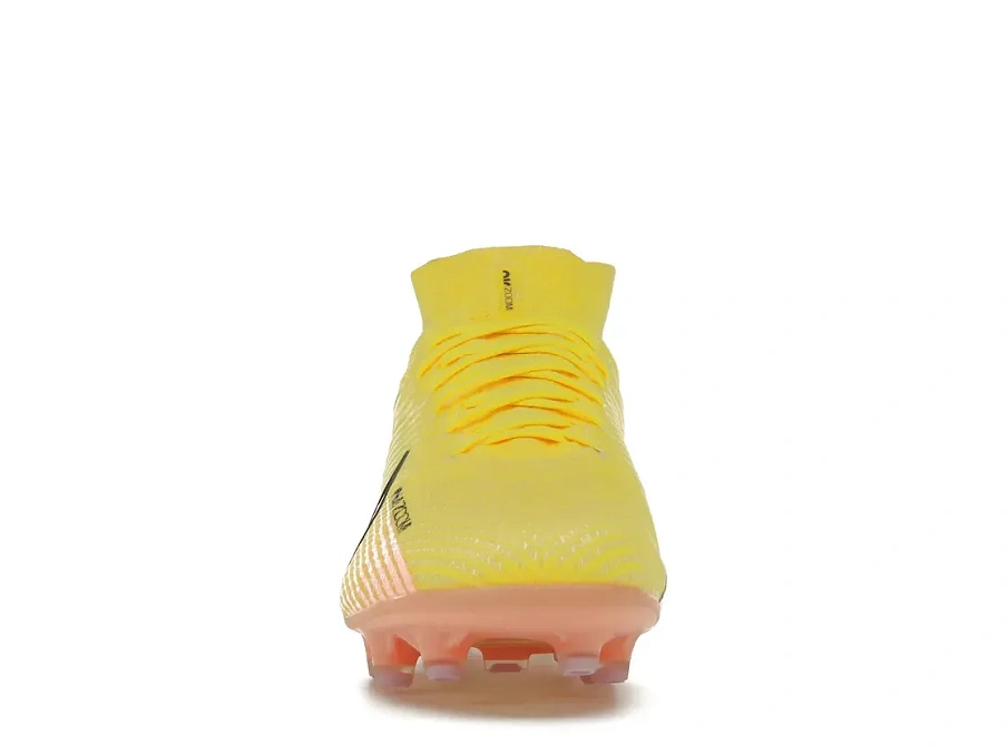Фото № 2 с приближением к товару «‎Nike Zoom Mercurial Superfly 9 Elite AG-Pro Yellow Strike Sunset Glow»