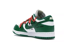Фото № 2 с приближением к товару «‎Nike Dunk Low Off-White Pine Green»