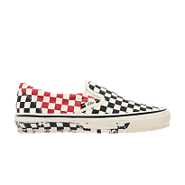 Фото № 1 с приближением к товару «‎Vans LX Classic Slip-On 98 Act Of Disagreement Black Checkerboard»