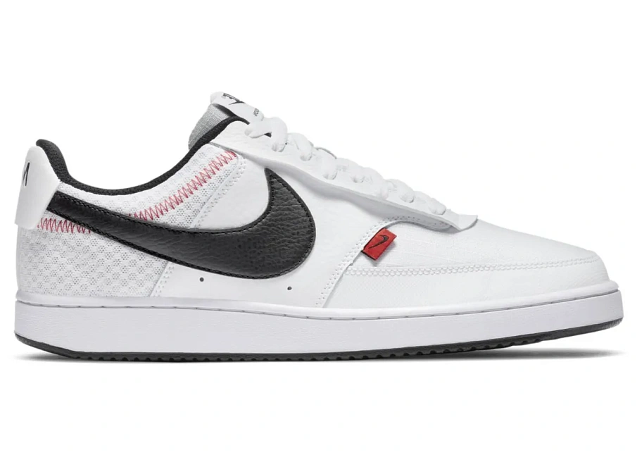 Фото № 1 с приближением к товару «‎Nike Court Vision Low Premium White Black»