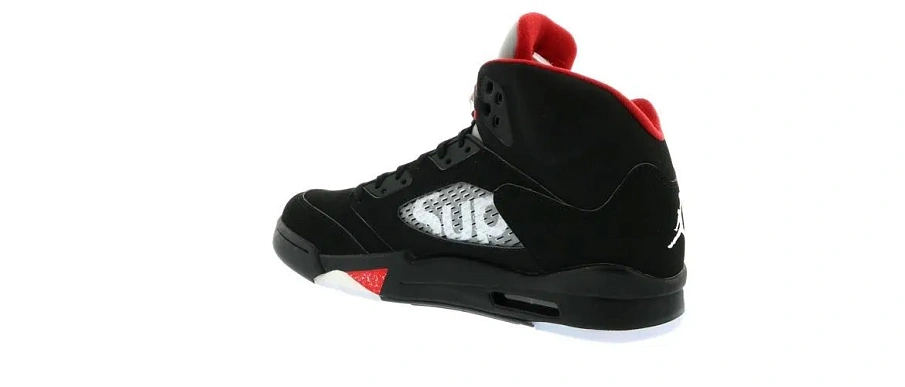 Фото № 4 с приближением к товару «‎Jordan 5 Retro Supreme Black»