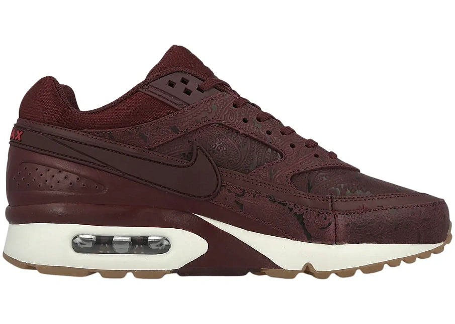 Фото № 1 с приближением к товару «‎Nike Air Max BW Premium Night Maroon Noble Red »