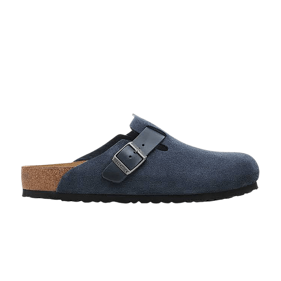 Фото № 1 с приближением к товару «‎Birkenstock Boston Mixed Leather New Navy»