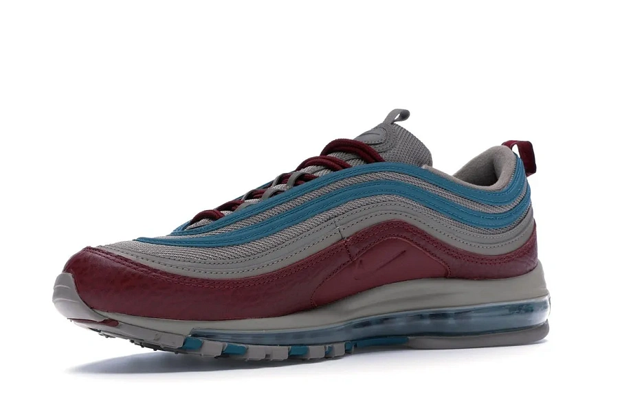 Фото № 3 с приближением к товару «‎Nike Air Max 97 Light Taupe Geode Teal Team Red»