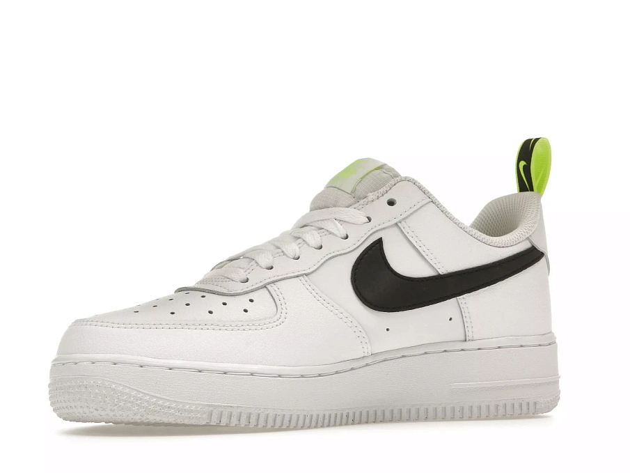 Фото № 3 с приближением к товару «‎Nike Air Force 1 Low 07 White Volt Black»