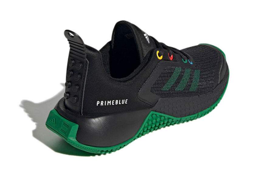 Фото № 4 с приближением к товару «‎Lego x adidas Classic Sport K BlackGreen»