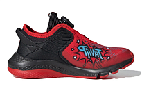 Фото № 2 с приближением к товару «‎Spiderman x adidas Activeflex Boa Kids RedBlack»