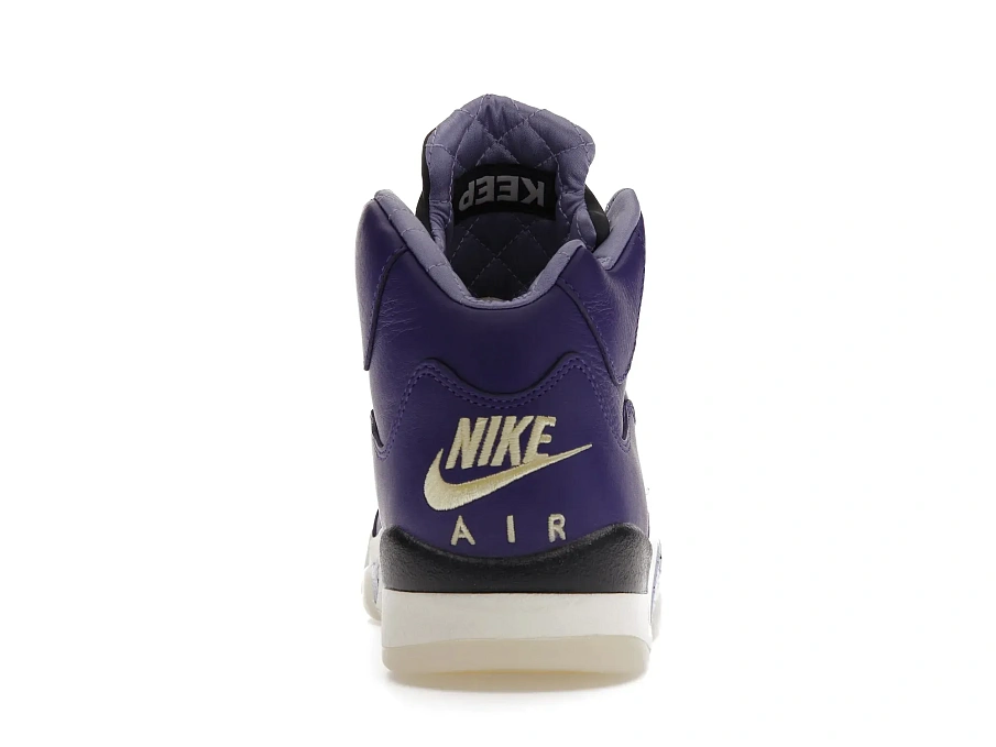 Фото № 4 с приближением к товару «‎Jordan 5 Retro DJ Khaled We The Best Court Purple (Friends and Family)»
