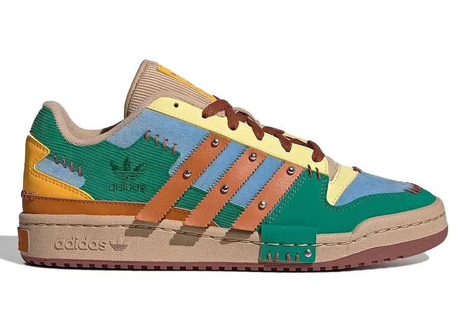 Фото № 1 с приближением к товару «‎adidas Forum Low Melting Sadness Patchwork Beige»