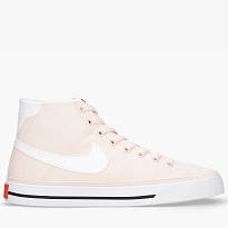 Фото № 2 с приближением к товару «‎Nike Wmns Court Legacy Canvas Mid Sneakers PinkWhite»