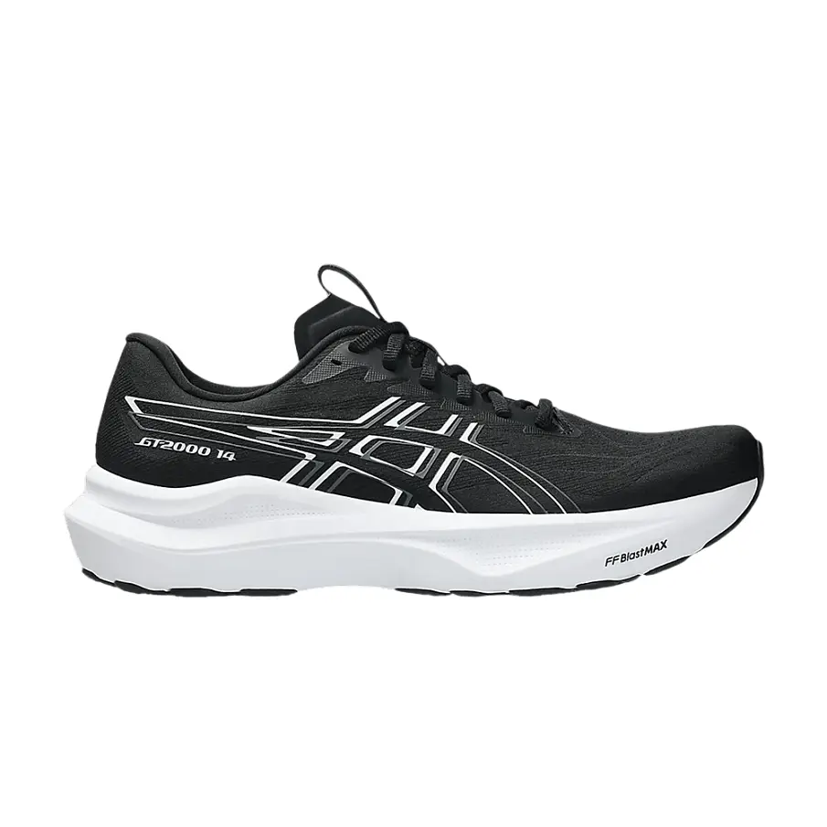 Фото № 1 с приближением к товару «‎ASICS GT 2000 14 Black White (1011C056-001)»